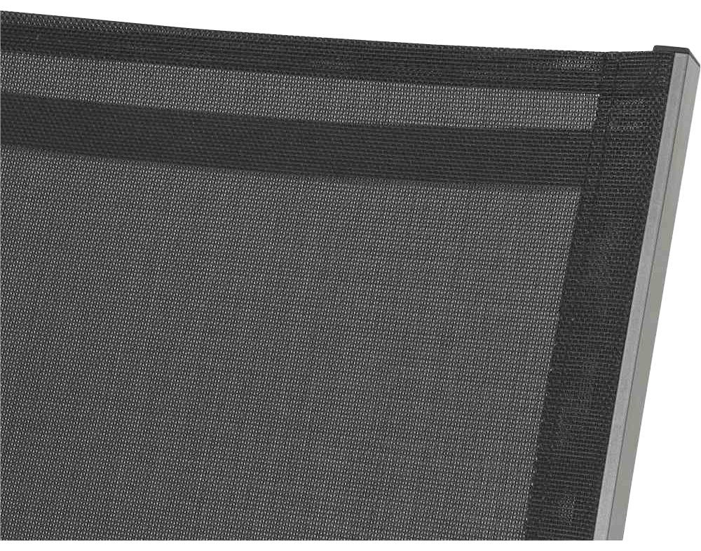 Siena Garden Gartenliege Tropic, Aluminiumgestell, verstellbar