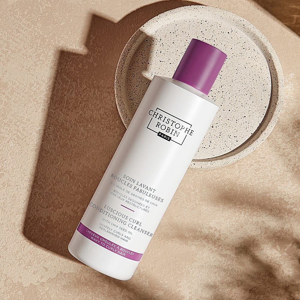 Christophe Robin Luscious Curl Conditioning Cleanser With Chia Seed Oil 150 ml