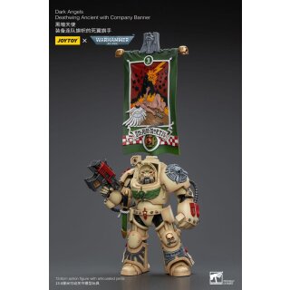 Warhammer 40k Actionfigur: Dark Angels - Deathwing Ancient with Company Banner