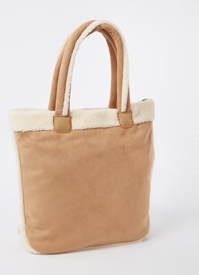 Torba typu tote Barts Ucko z pluszowymi detalami.