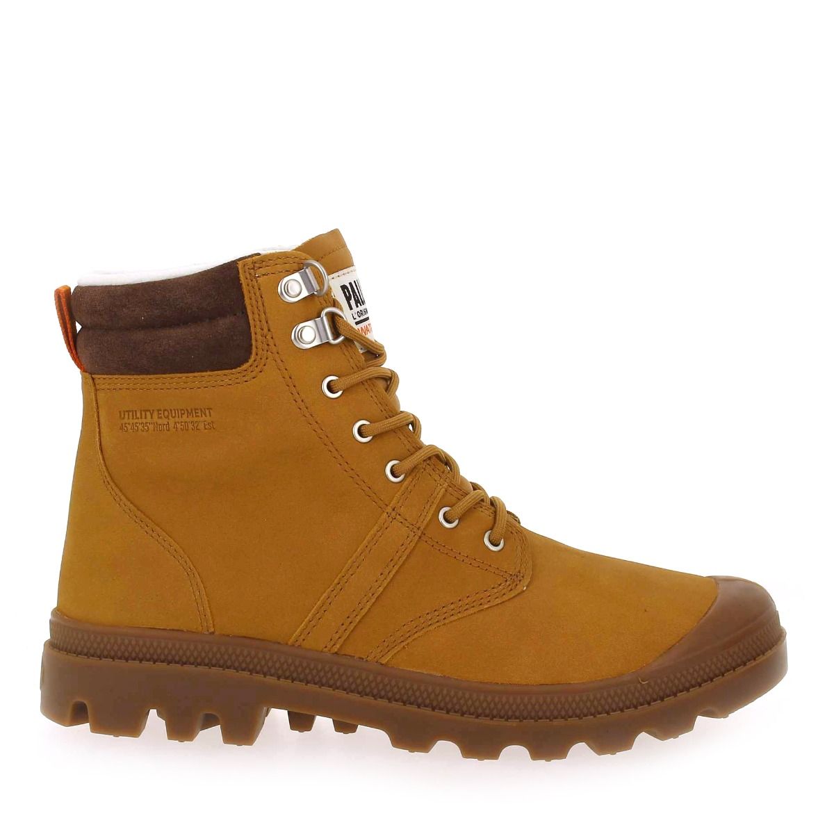Palladium  PALLABROUSSE SC WATERPROOF+ - Camel Marron