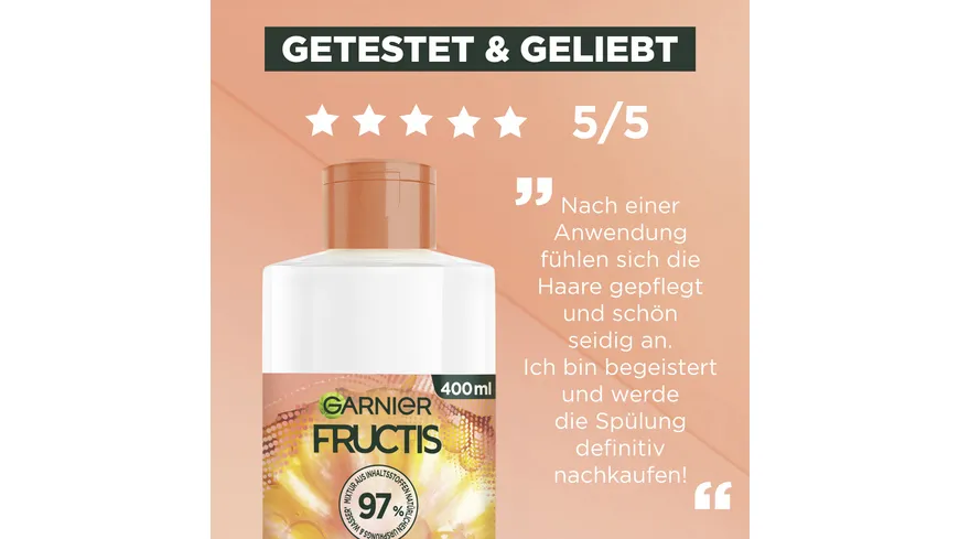 Garnier Fructis Spülung HARIFOOD Ananas 400 ml