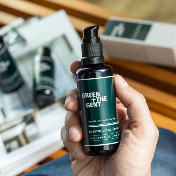 Green + The Gent Moisturizing Cream Gesichtsgel