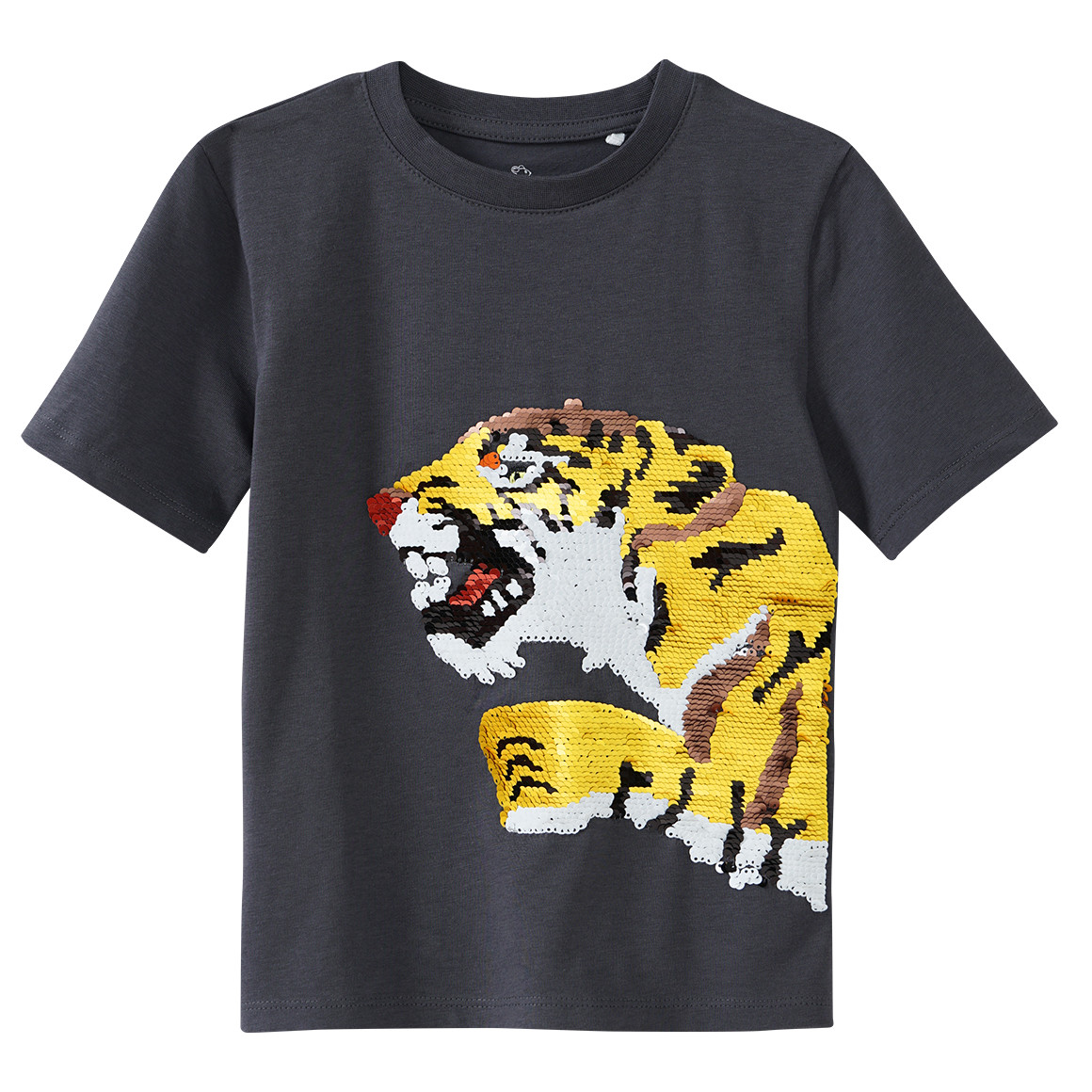 Jungen T-Shirt mit Wendepailletten