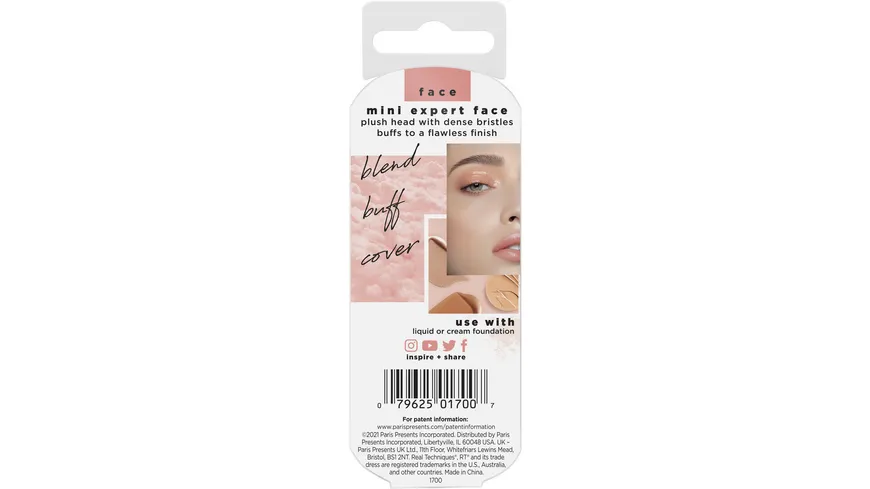 REAL TECHNIQUES Mini Expert Face Brush