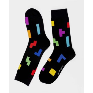 Tetris Socken Tetriminos Pattern