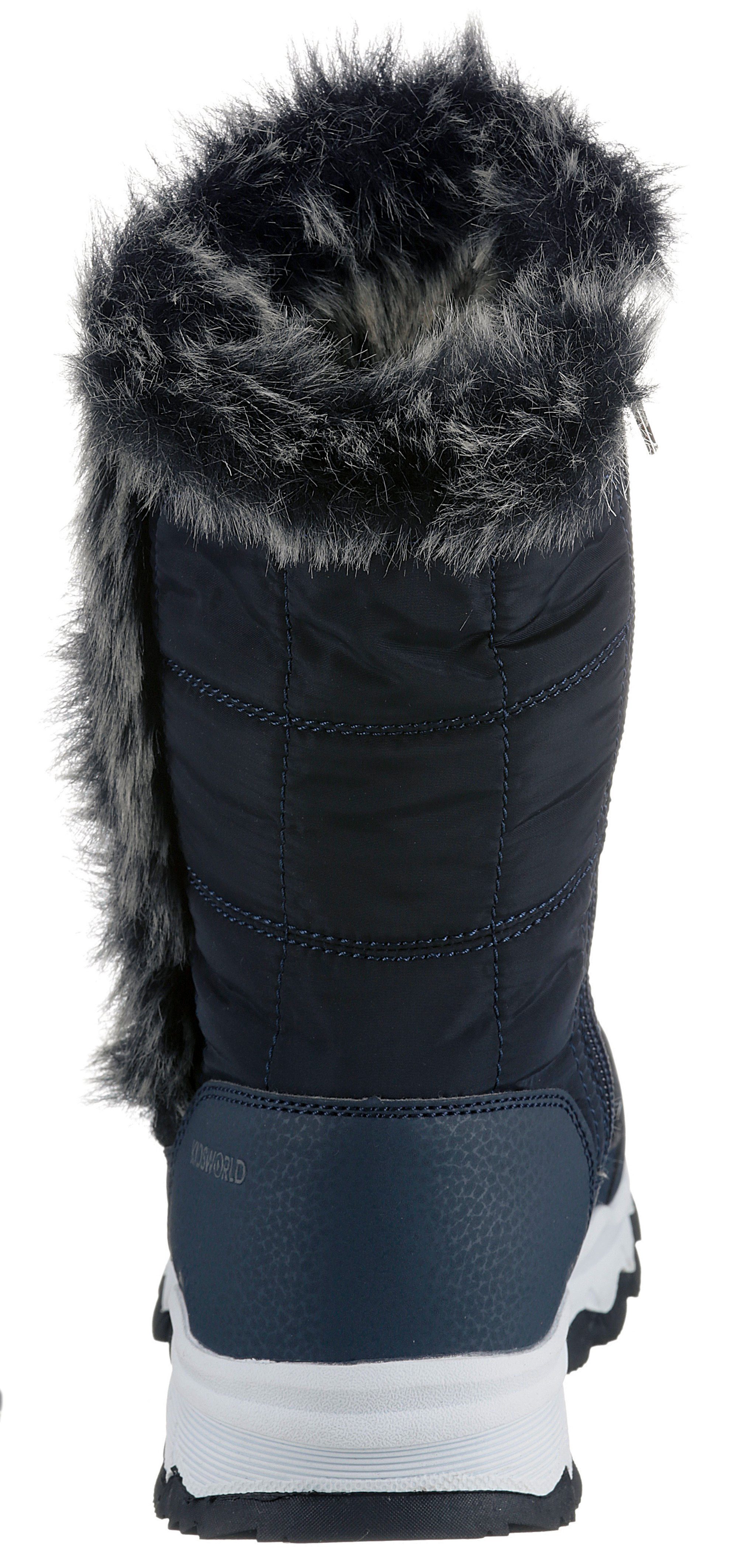 KIDSWORLD Winterstiefel Thermo Stiefel Snowboots mit TEX-Ausstattung und Warmfutter