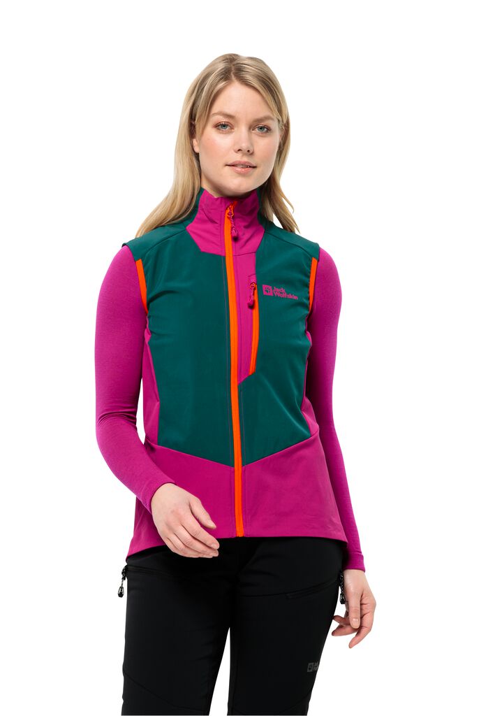 ALPSPITZE VEST W Softshellweste mit RECCO Ortungssystem Damen