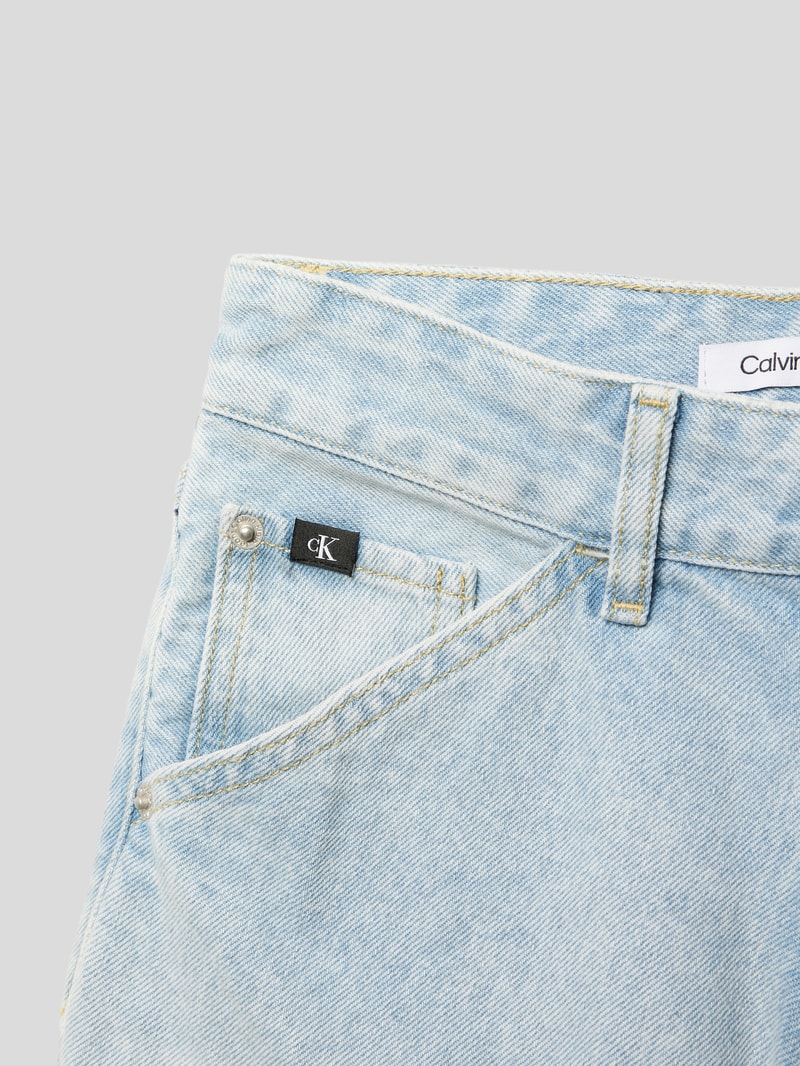 Modern Fit Jeans aus Baumwolle in blau