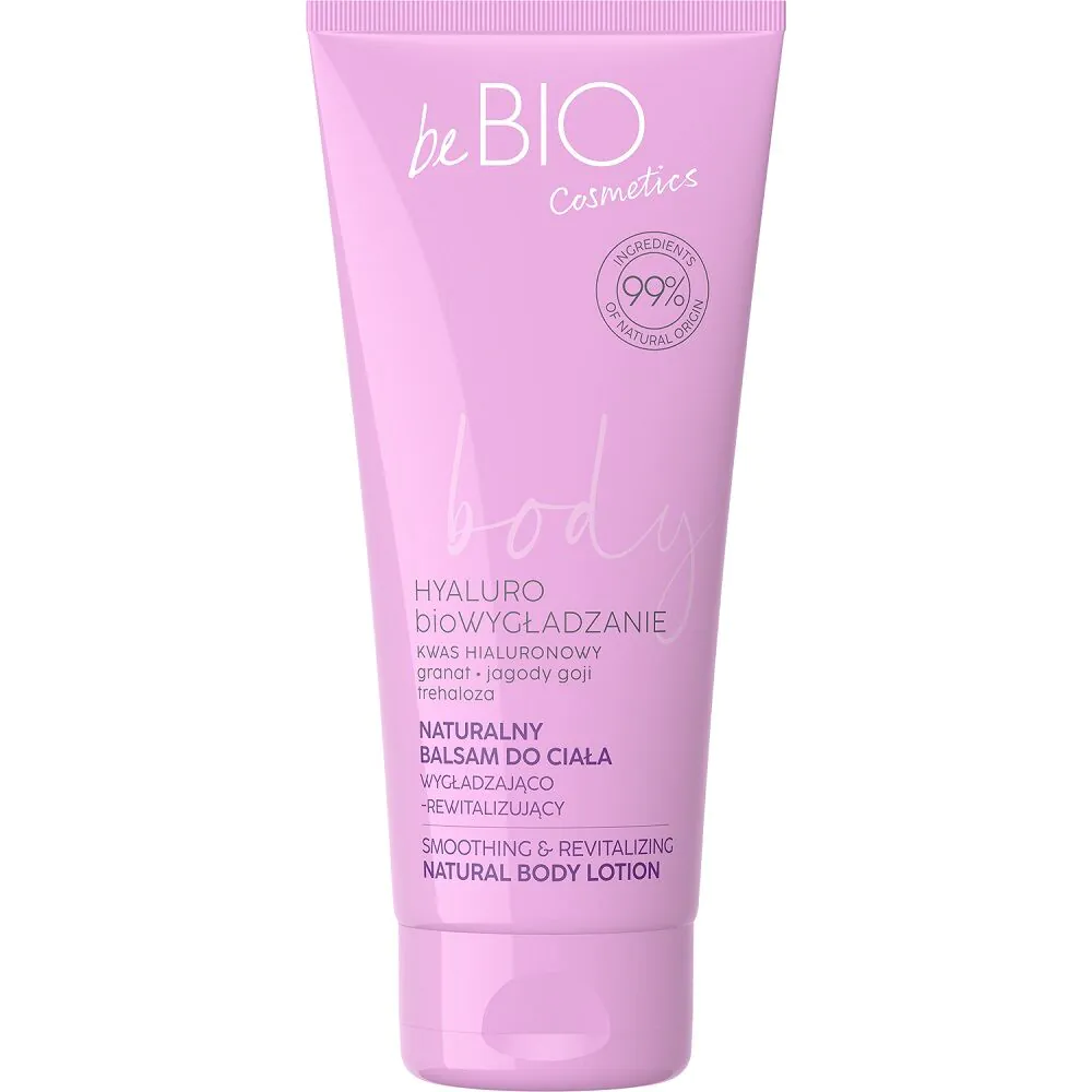 BeBIO Hyaluro bioSmoothing kūno balzamas