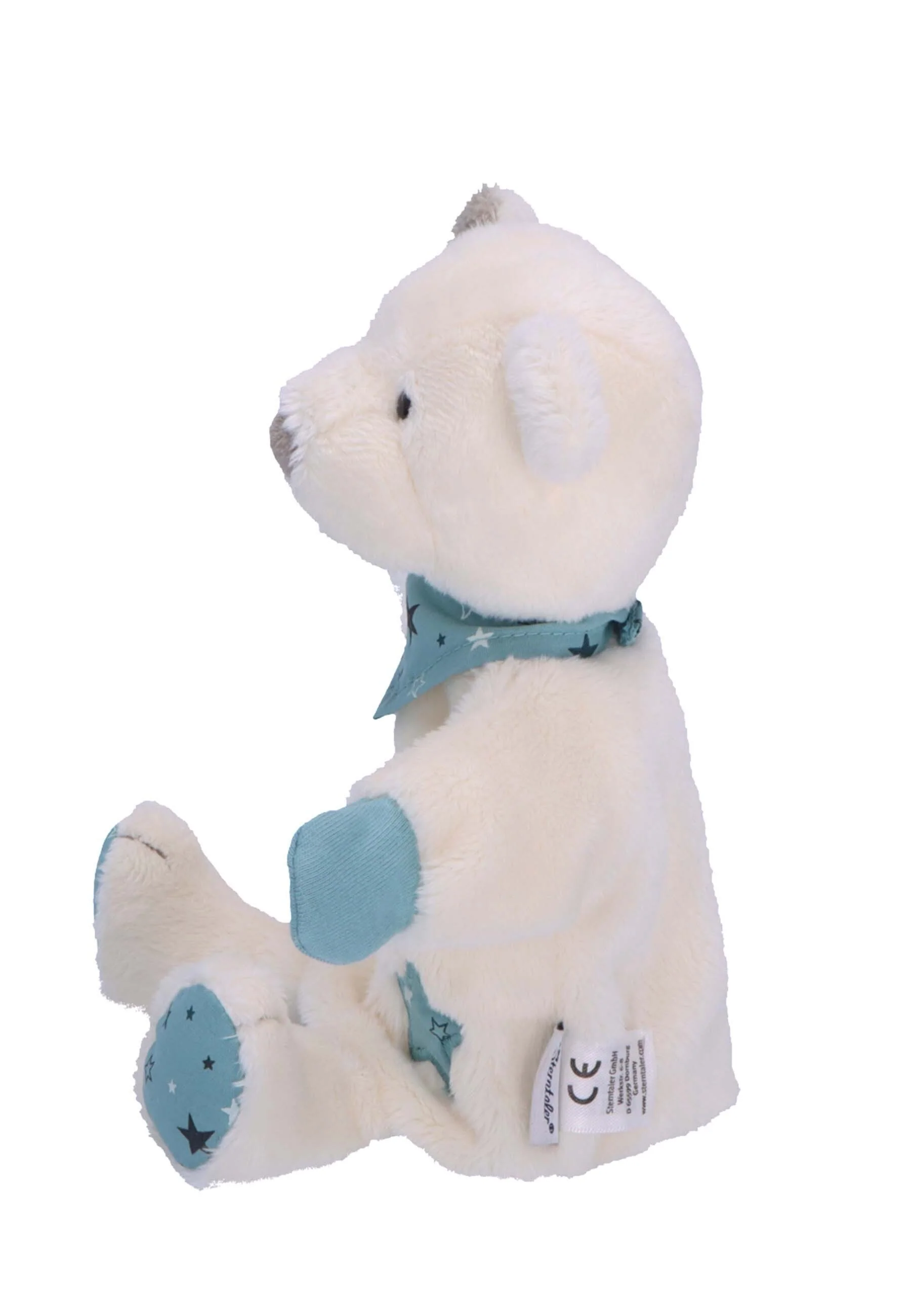 Handpuppe Eisbär Elia in Ecru fürs Kasperletheater