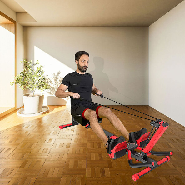 AB Rowing Multifunktions-Trainingsgerät mit Bändern
