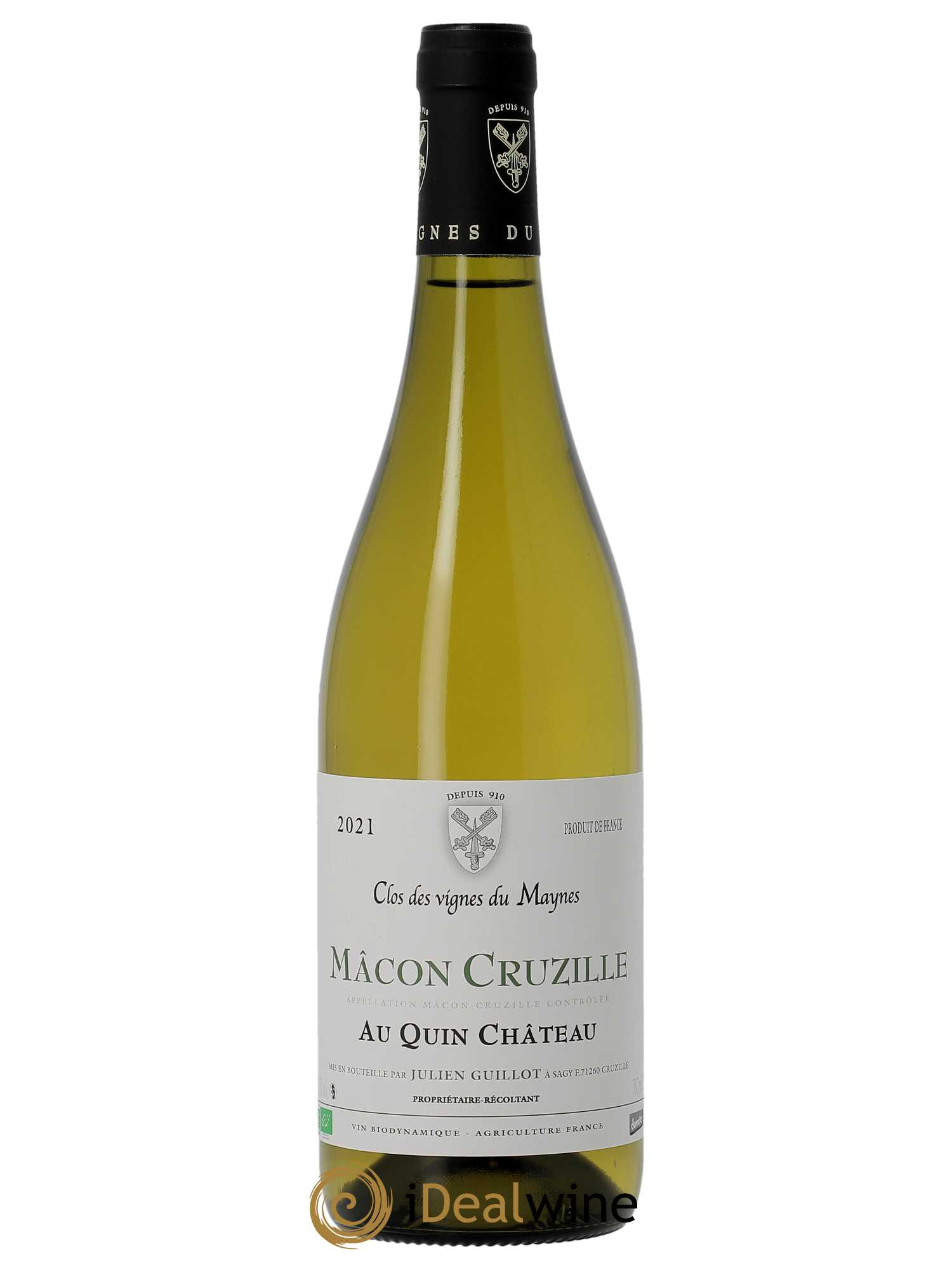 Mâcon-Cruzille Au Quin Château Les Vignes du Maynes  2021 - Lot de 1 Bouteille
