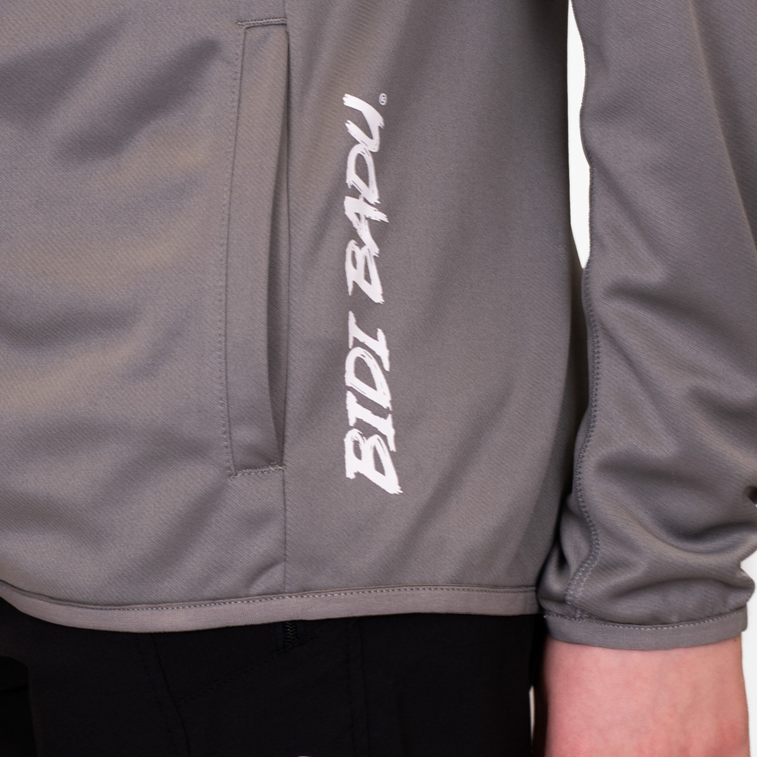 Crew Hood Trainingsjacke Jungen - Grau