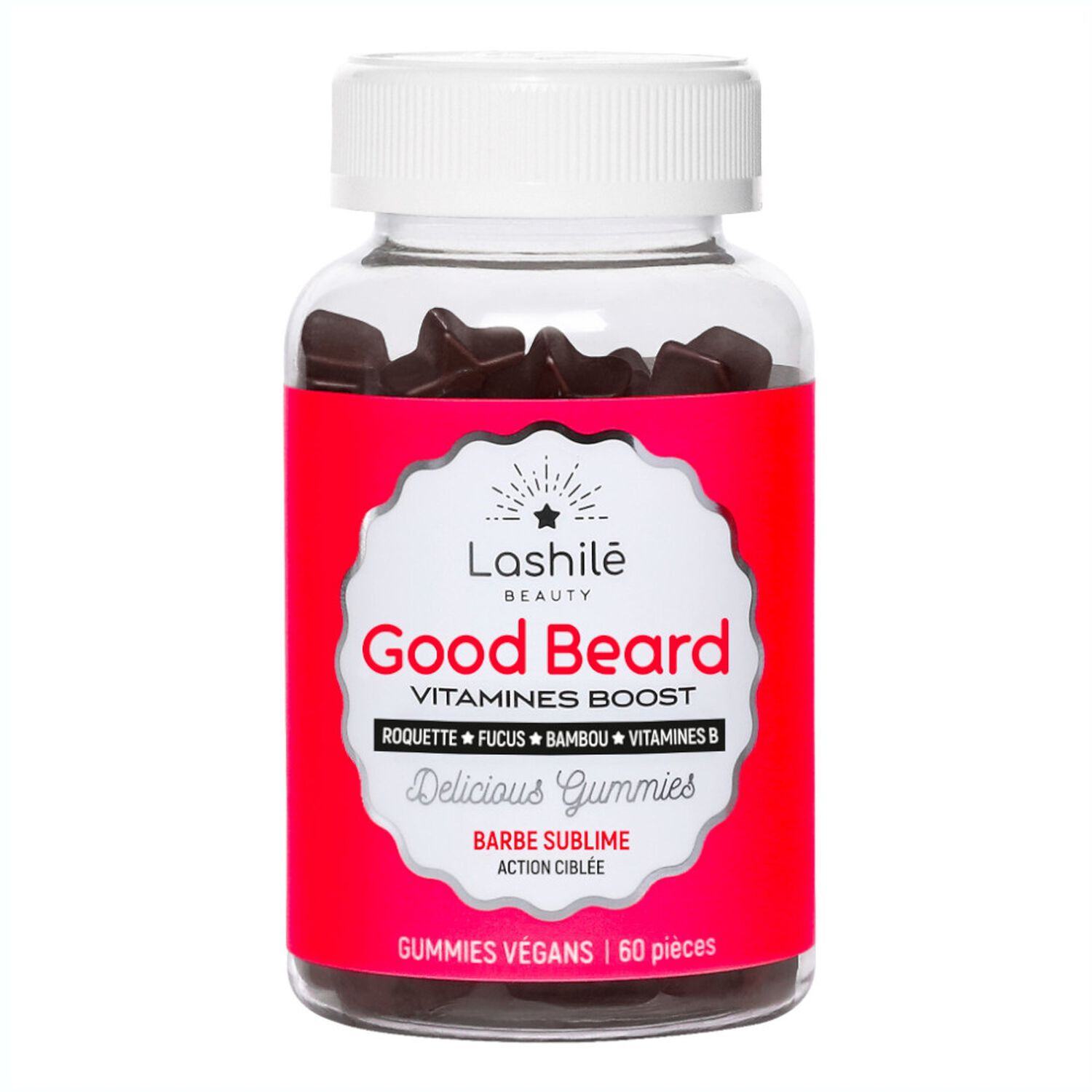Lashilé Beauty Good Beard Complément Alimentaire Barbe Sublime - 60 Gummies