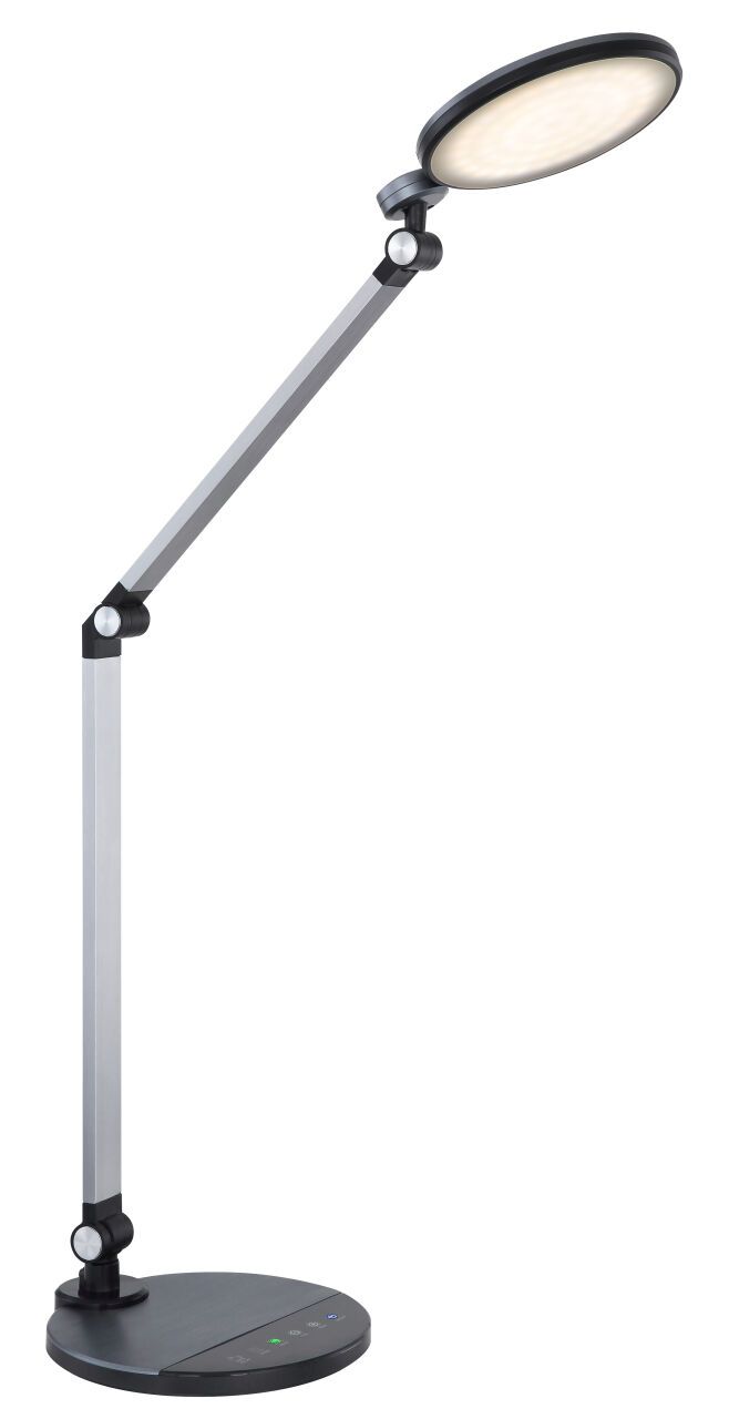 Globo Lighting - KONSTI - Tischleuchte Kunststoff schwarz, LED