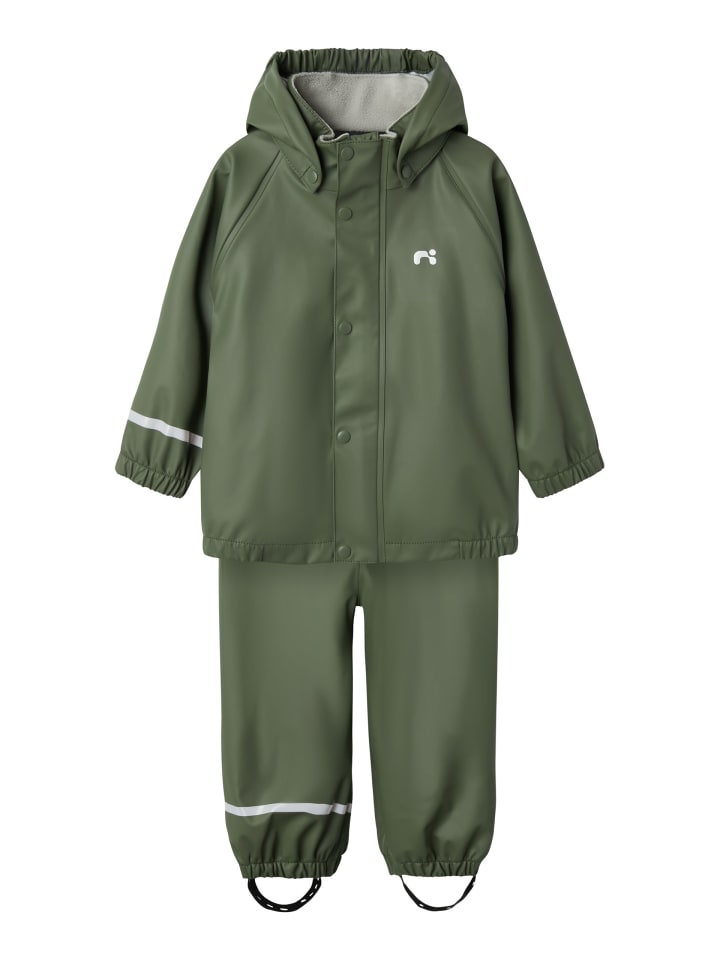 name it Regenanzug NKNDRY10 RAIN SET FO in thyme günstig kaufen