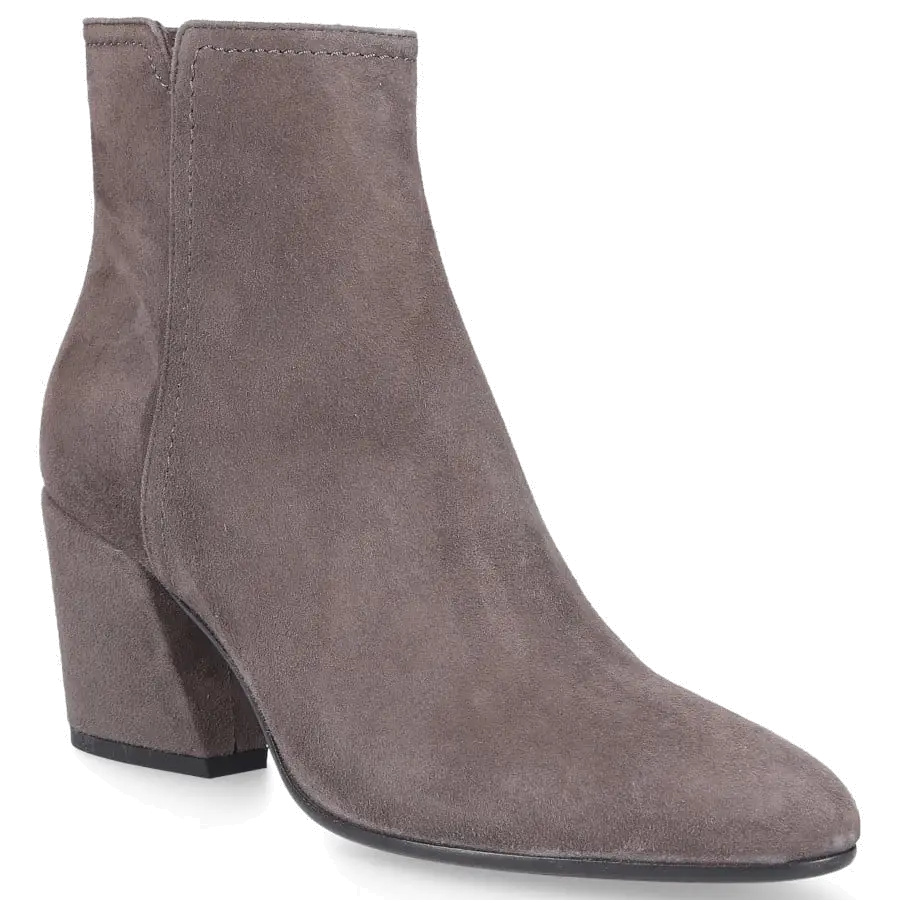 Pomme D`OR - Klassische Stiefeletten 6978 Veloursleder - grau