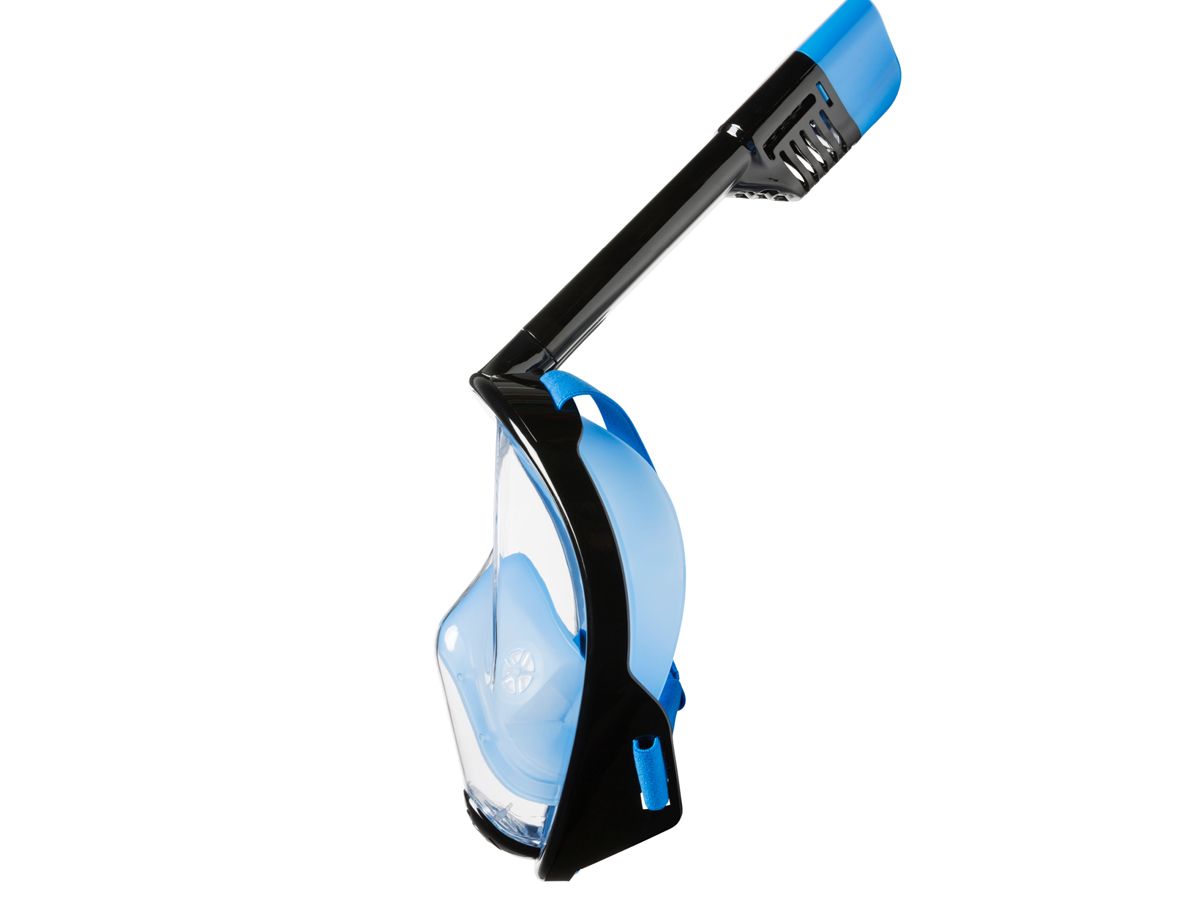 Atlantis Full Face Black L/XL Erwachsene Schnorchelmaske