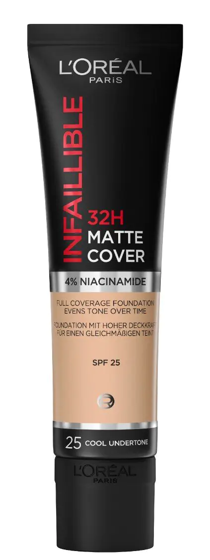 L'Oréal Paris Infaillible 24H Matt Cover Foundation 25 Rose Ivory