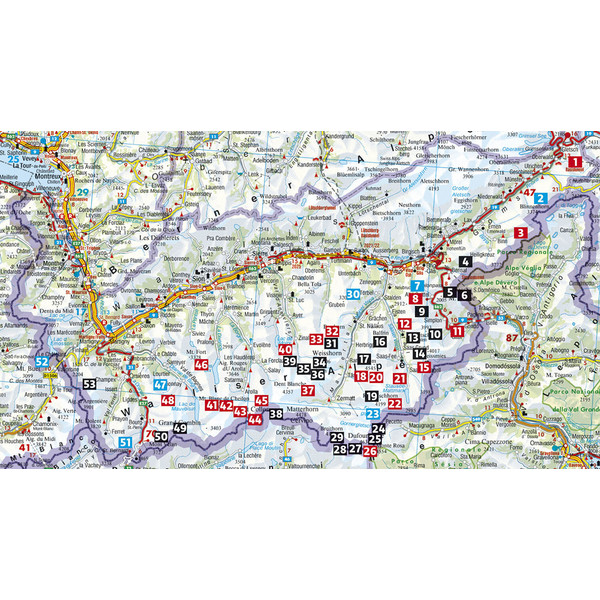 BVR SKITOURENFÜHRER WALLISER ALPEN