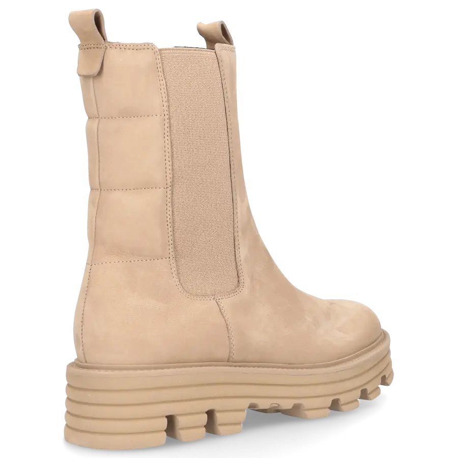305 SOBE - Chelsea Boots DIZZY Nubukleder - beige