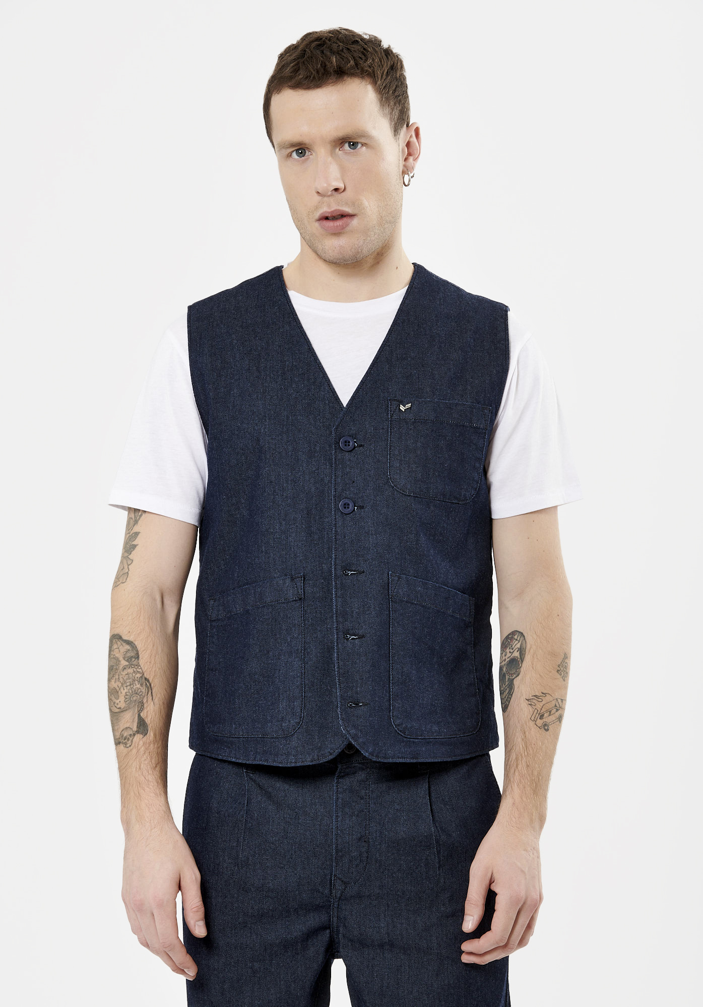 ELBI   Veston en jean Homme