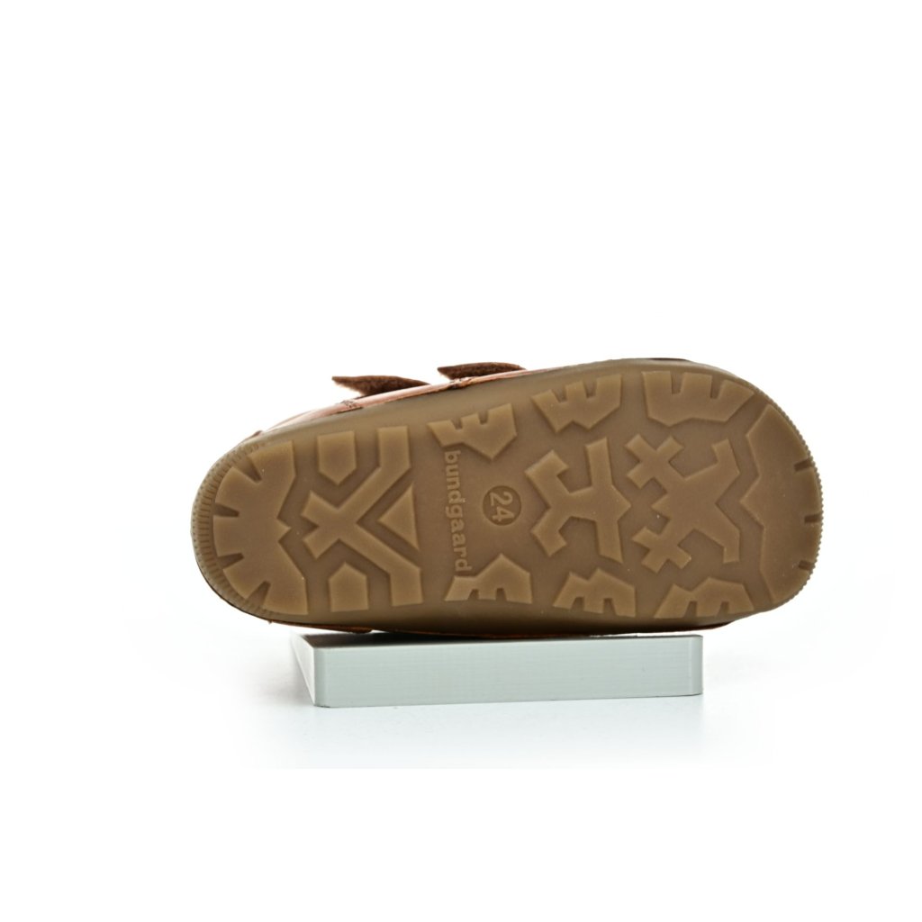 Bundgaard Petit Mid Winter Strap Cognac WS hellbraune Barfuß-Stiefeletten
