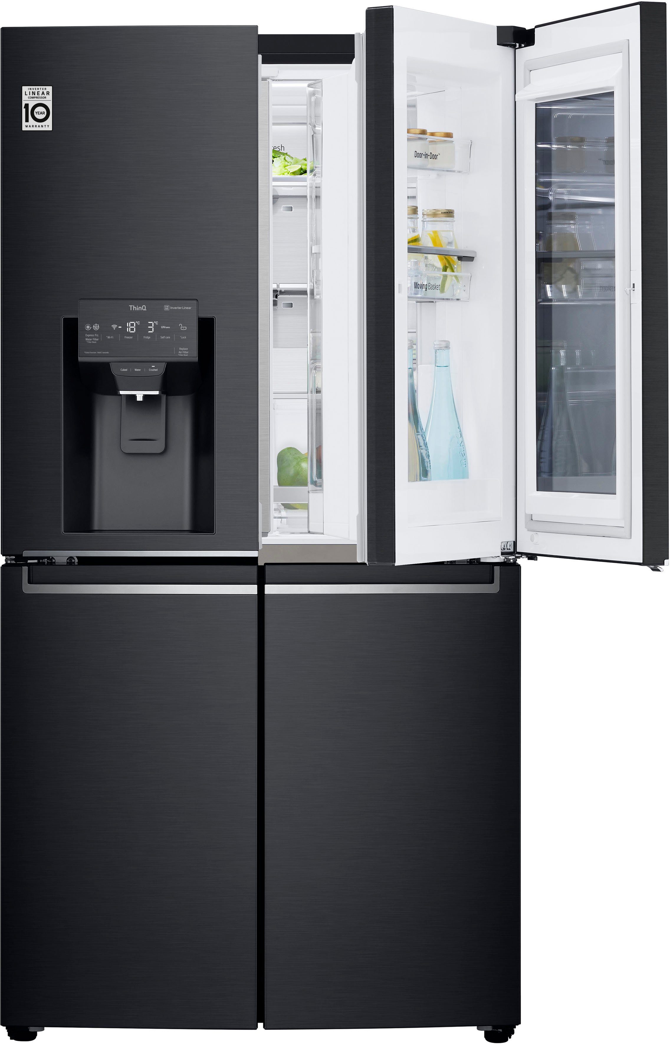 LG Multi Door GMX945MC9F, 179,3 cm hoch, 91,2 cm breit