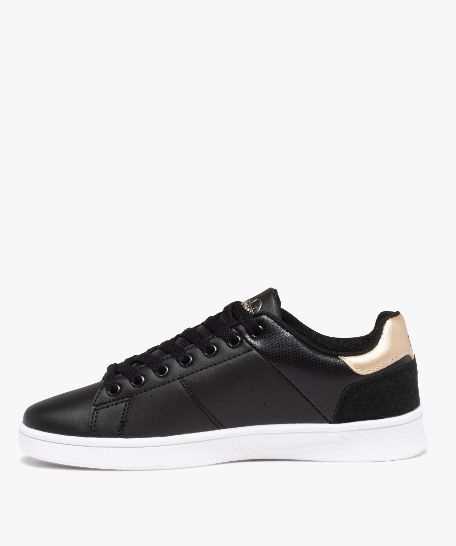 Baskets femme bicolores à lacets – Ellesse Eridan noir | GEMO
