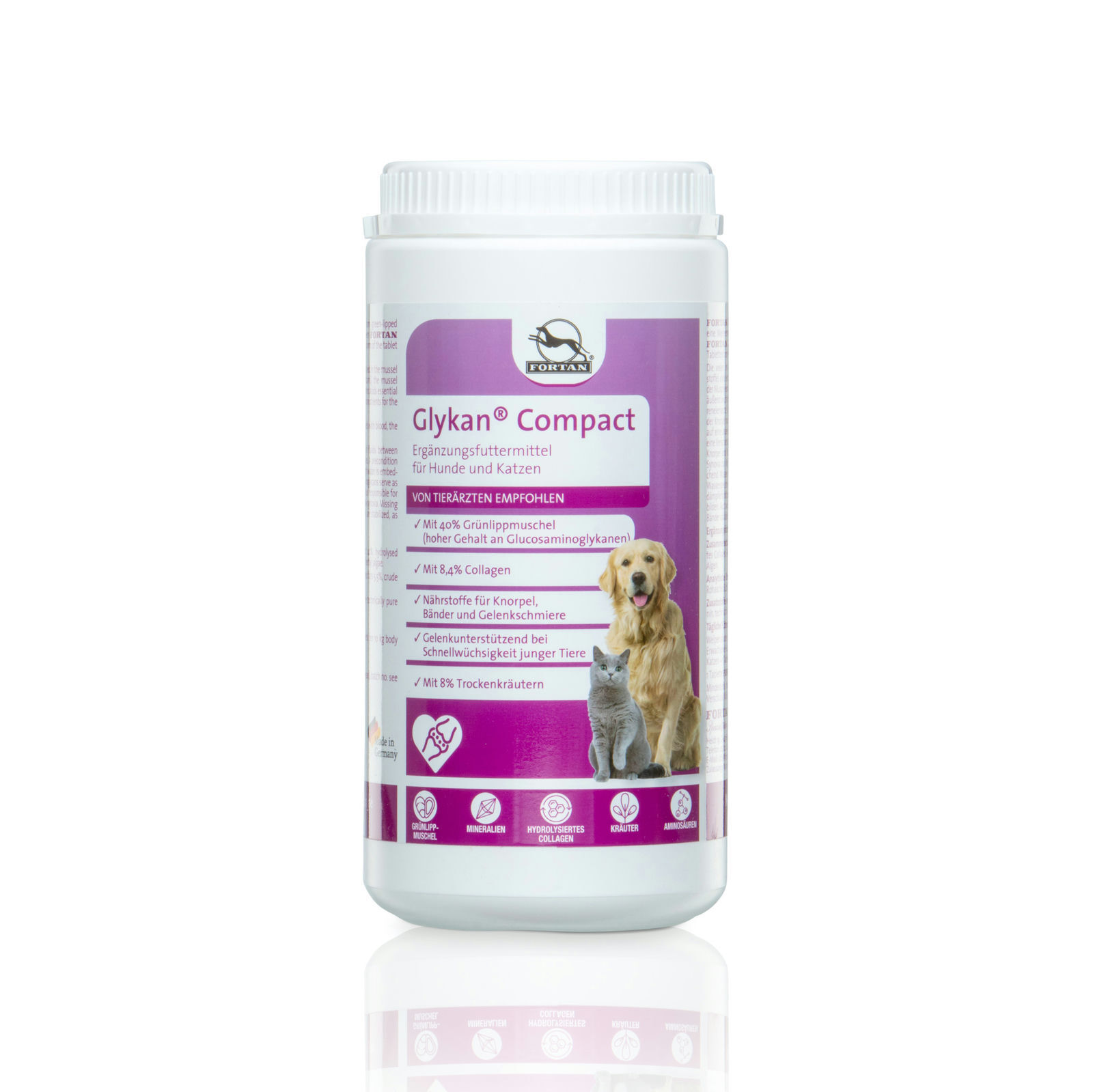 Fortan Ergänzungsfutter & Aufzucht Fortan Glykan Compact Tabletten 1 kg