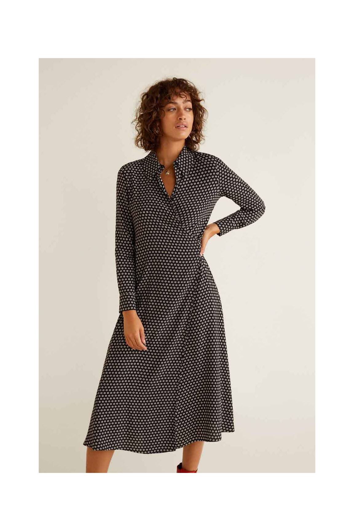 Mango Ensembles Robe Femme couleur noir