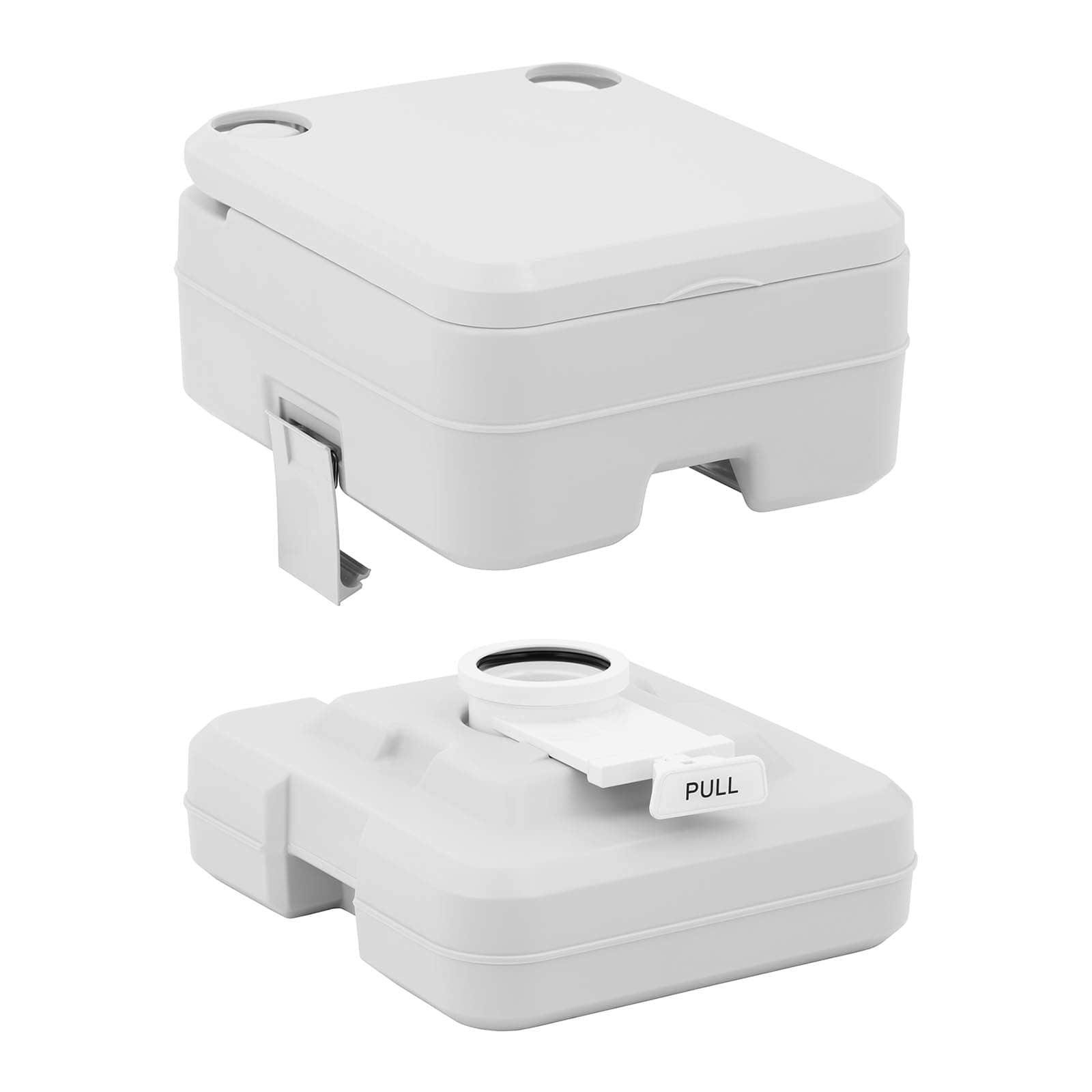 MSW Campingtoilette Tragbare Toilette - kompakt - für Camping, Boote und mehr - ohne Strom
