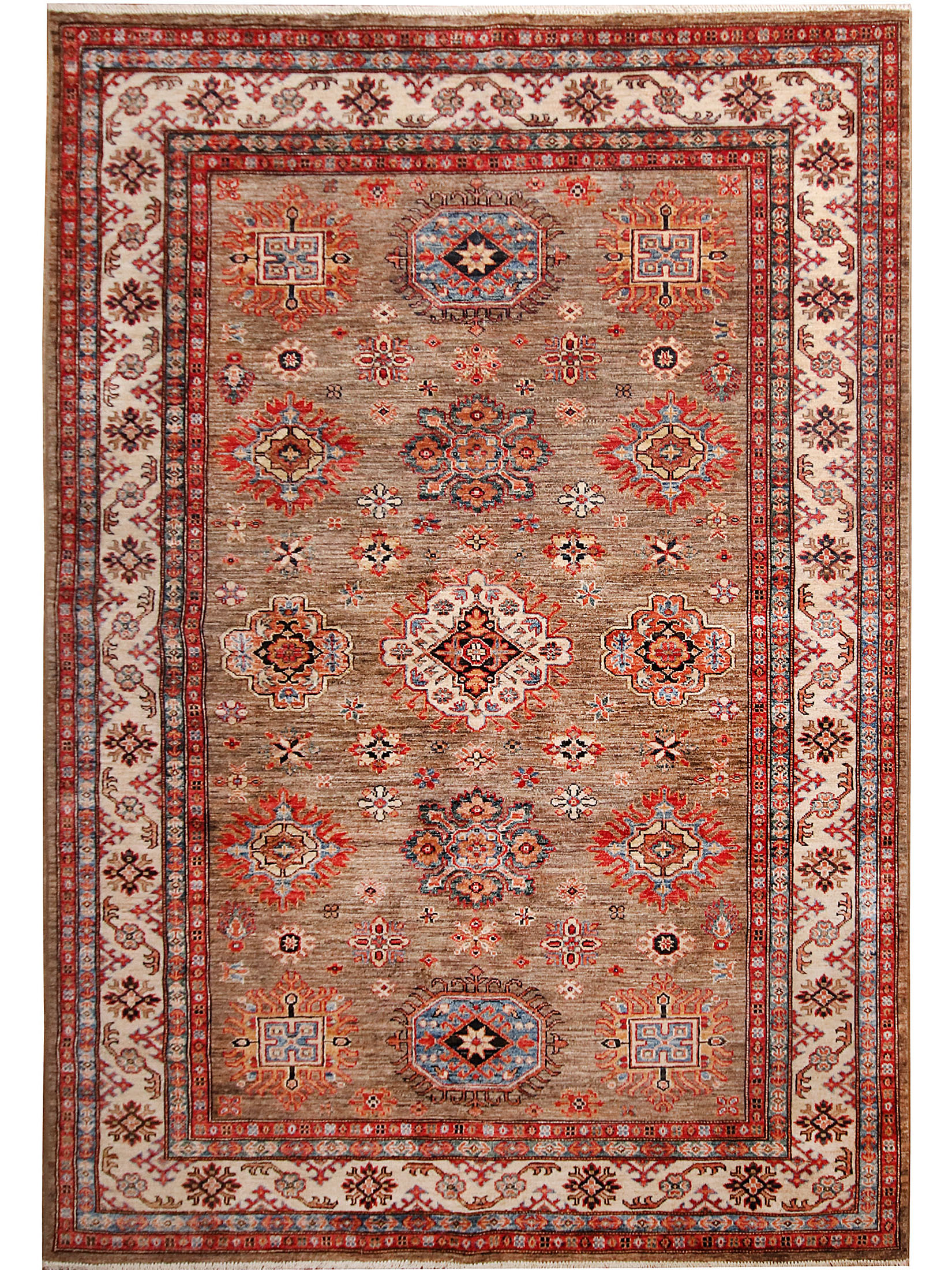 Kazak Ghazni ca. 160 x 242 cm, Unikat / Einzelstück