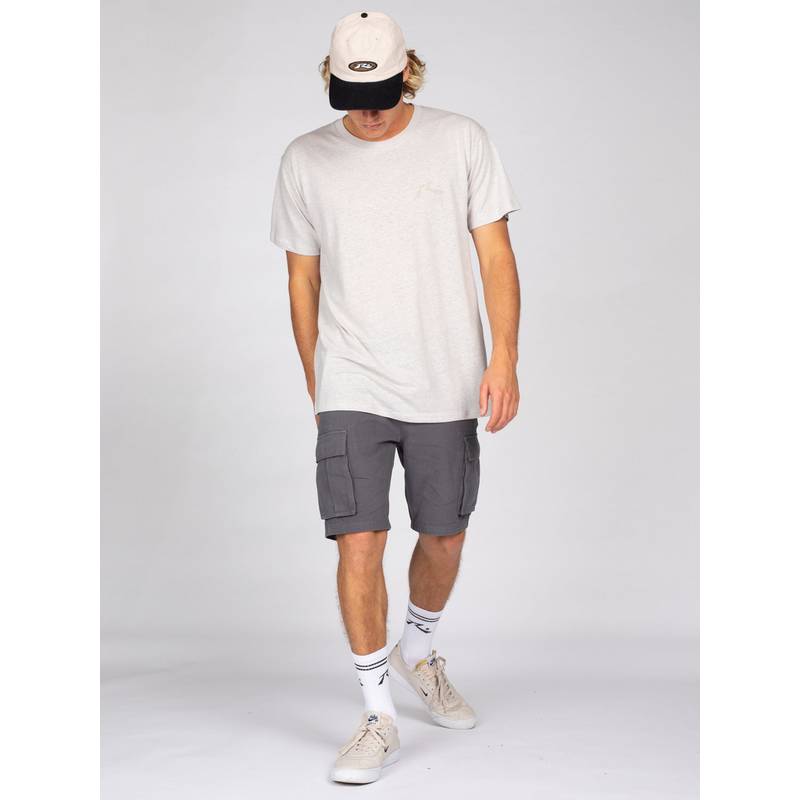 RUSTY ONE HIT HEMP SHORT SLEEVE TEE T-Shirt Herren