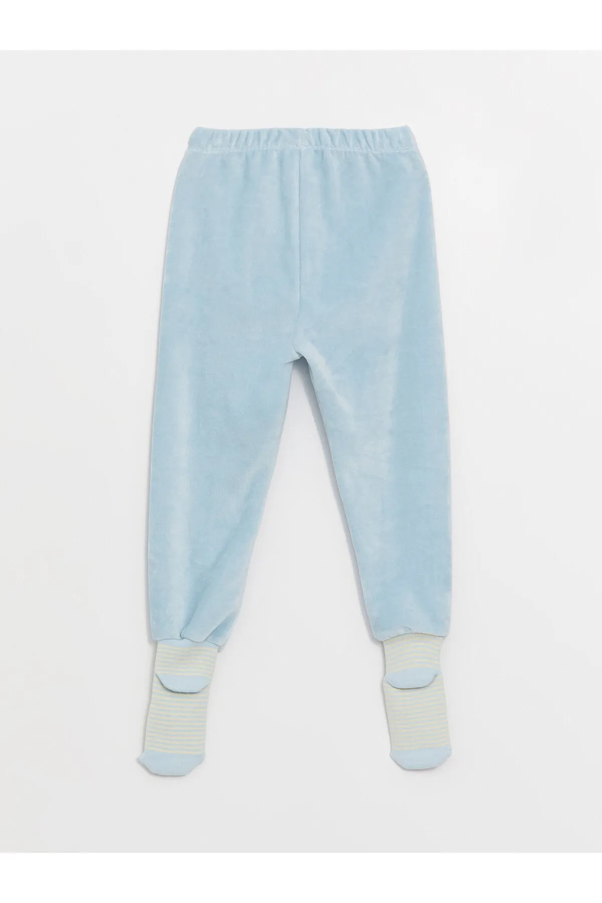 LC Waikiki  Pyjamahose aus Samt mit elastischem Bund für Babys und Mädchen, 2-teilig