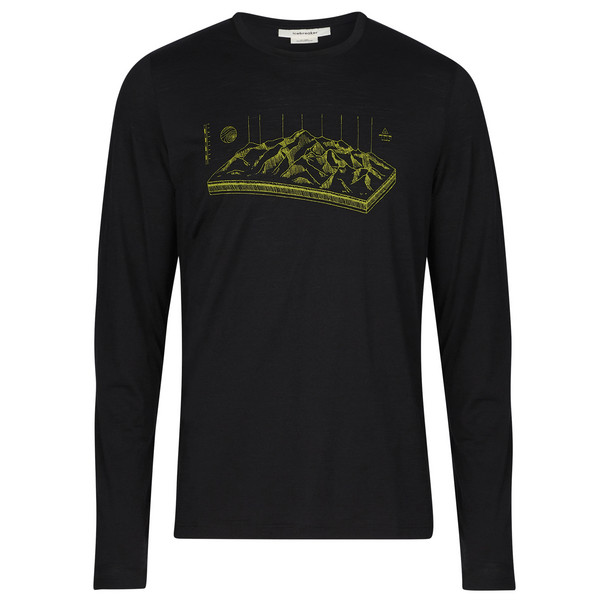 M MERINO 150 TECH LITE II LS TEE ALPS 3D Herren - Langarmshirt