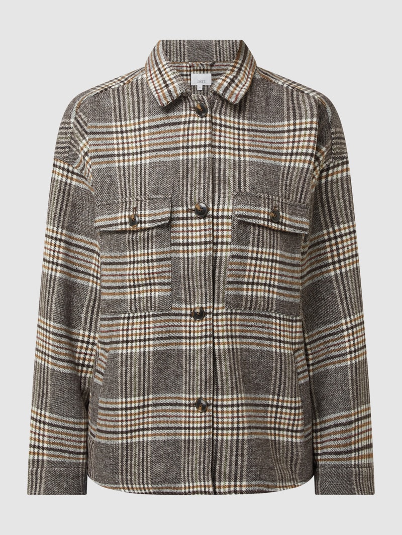 Jacke mit Woll-Anteil in ecru