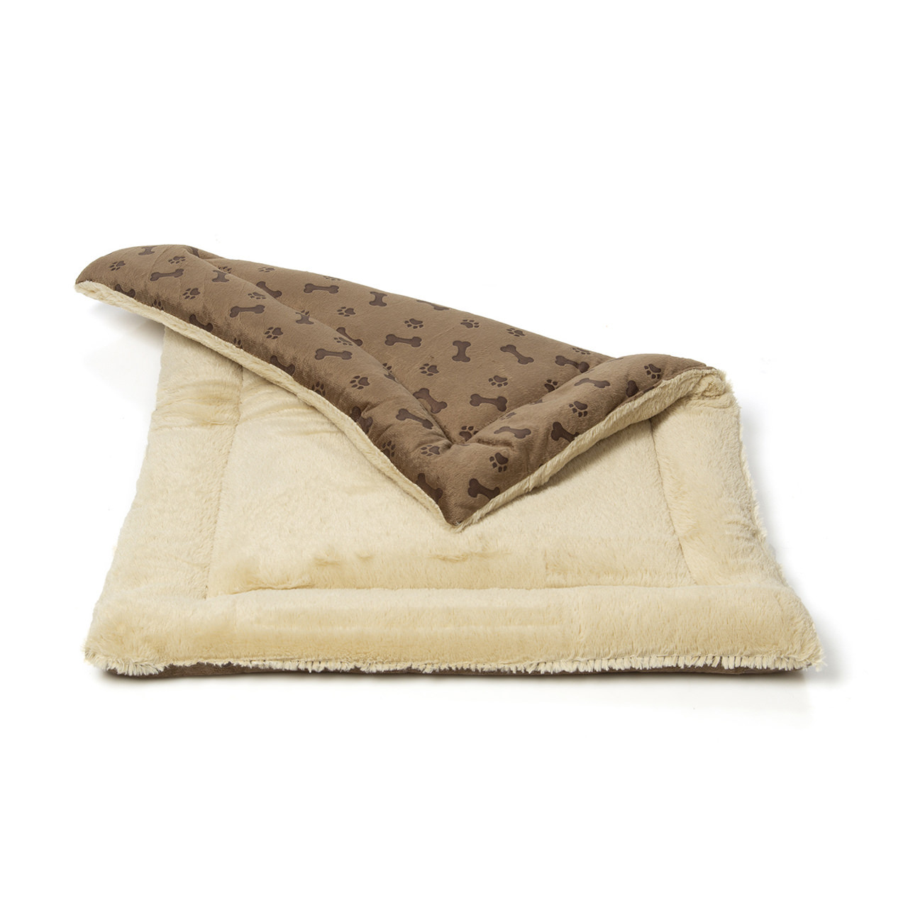 Wallace & Jones Hundebetten Wallace & Jones gepolsterte Plüsch Wendedecke Leeds M
