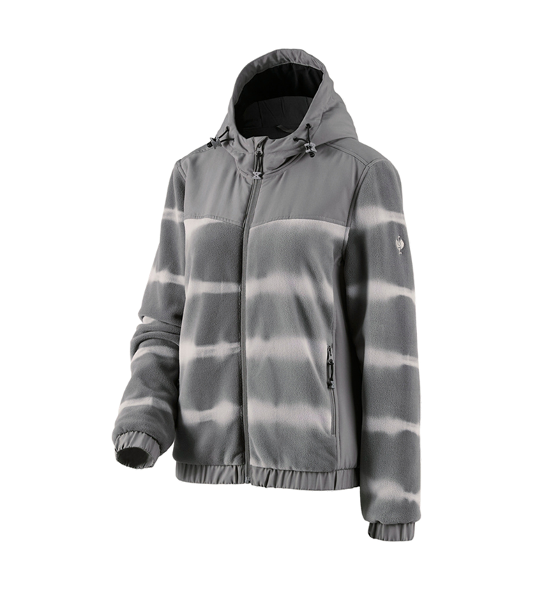 Hybrid Kapuzenfleecej. tie-dye e.s.motion ten,Da.