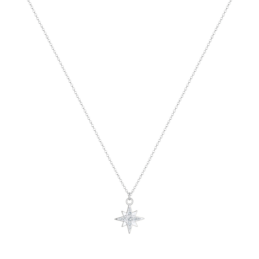 Nenalina Nenalina Collier Pendentif d'astro étoiles pour dames Sparkling Spiritual avec cr collier