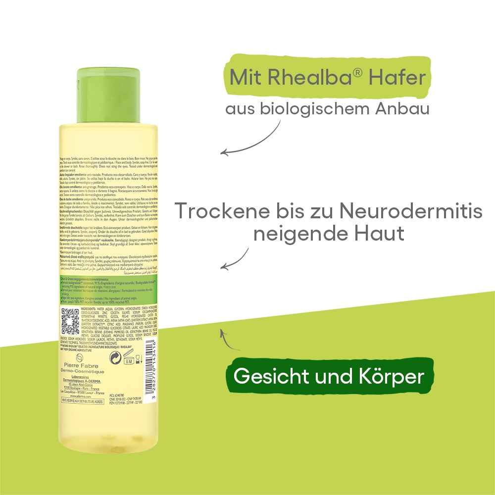 EXOMEGA CONTROL geschmeid.machend.Duschöl