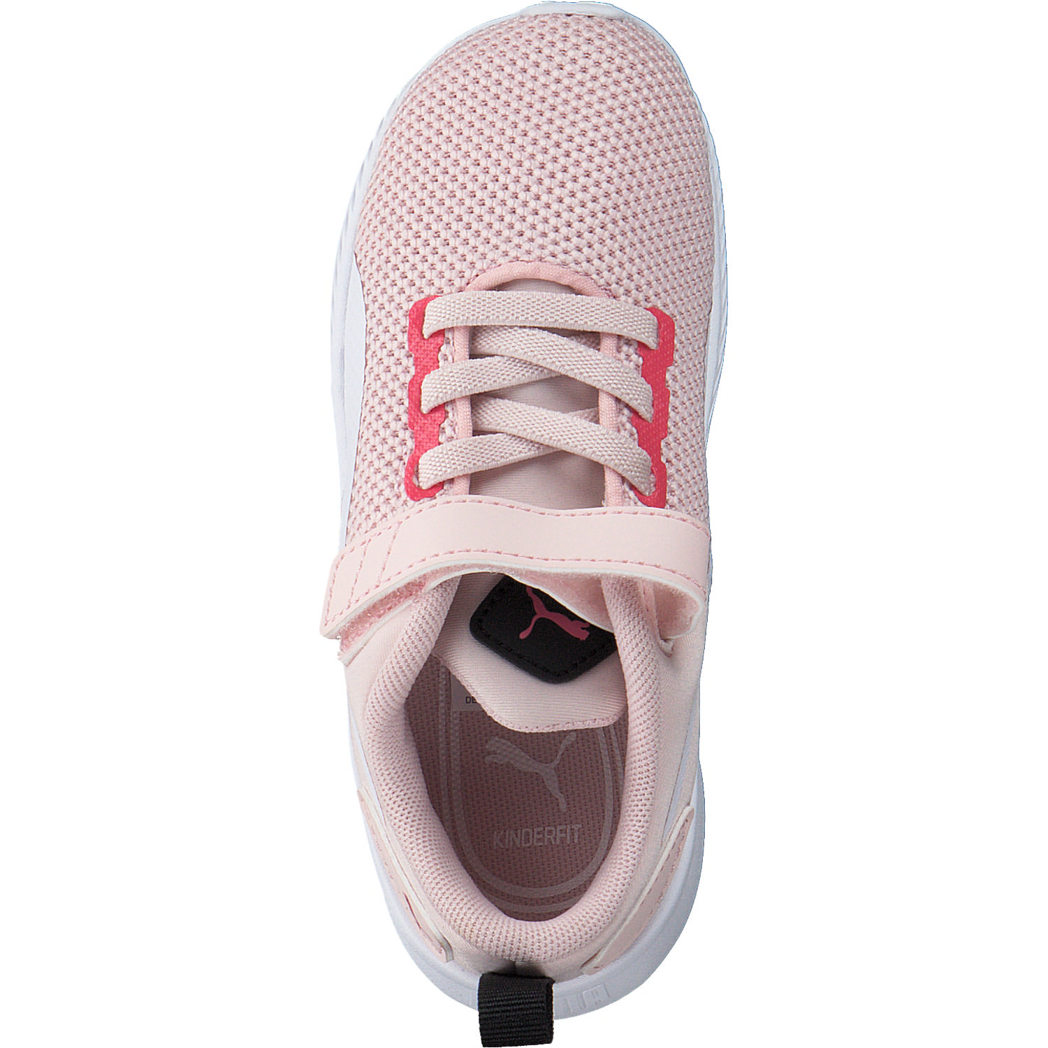 Puma Flyer Runner V Inf 192930 W, Sneakers Low, Kinder, puma white-lotus-paradis