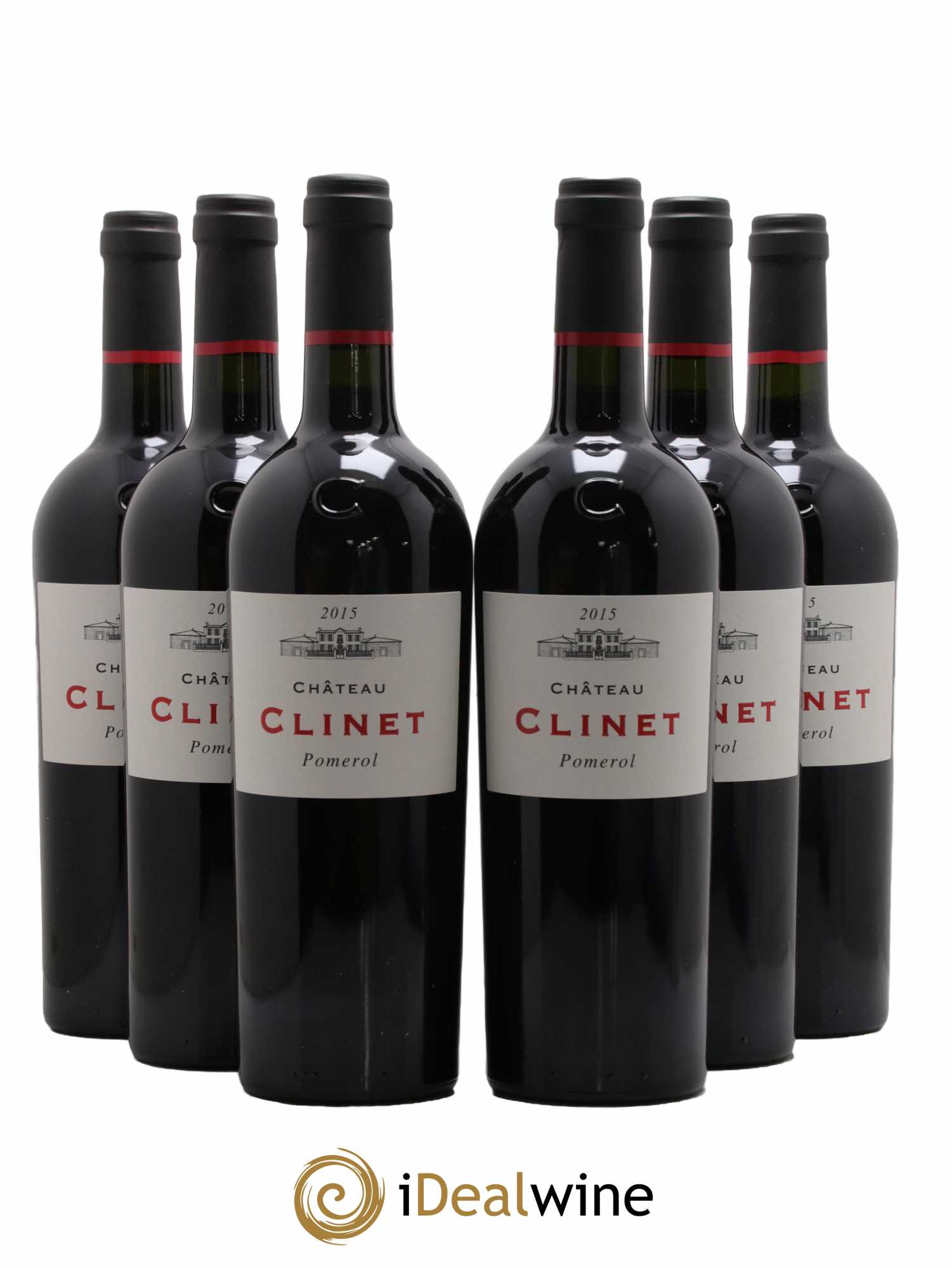 Château Clinet  2015 - Lot de 6 Bouteilles