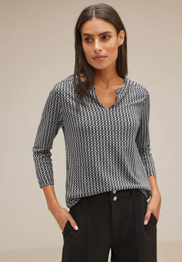 Street One Shirt mit Minimalmuster
