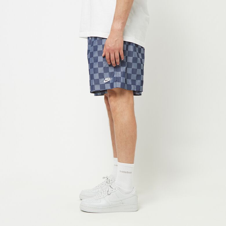 NIKE Club Flow Short Checkers midnight navy/white