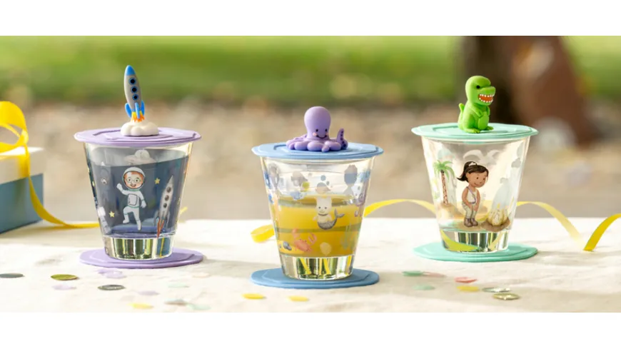 LEONARDO Kinder Trinkset Bambini Avventura 3-tlg. Meer