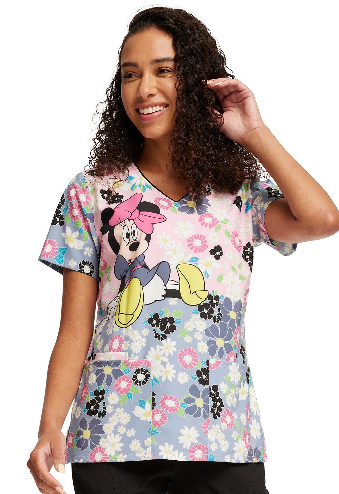 Cherokee Funktionsbluse Bunt bedruckter Damen Kasack 