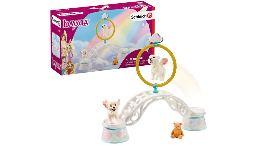Schleich 42524 - bayala - Training für geflügelte Babylöwen