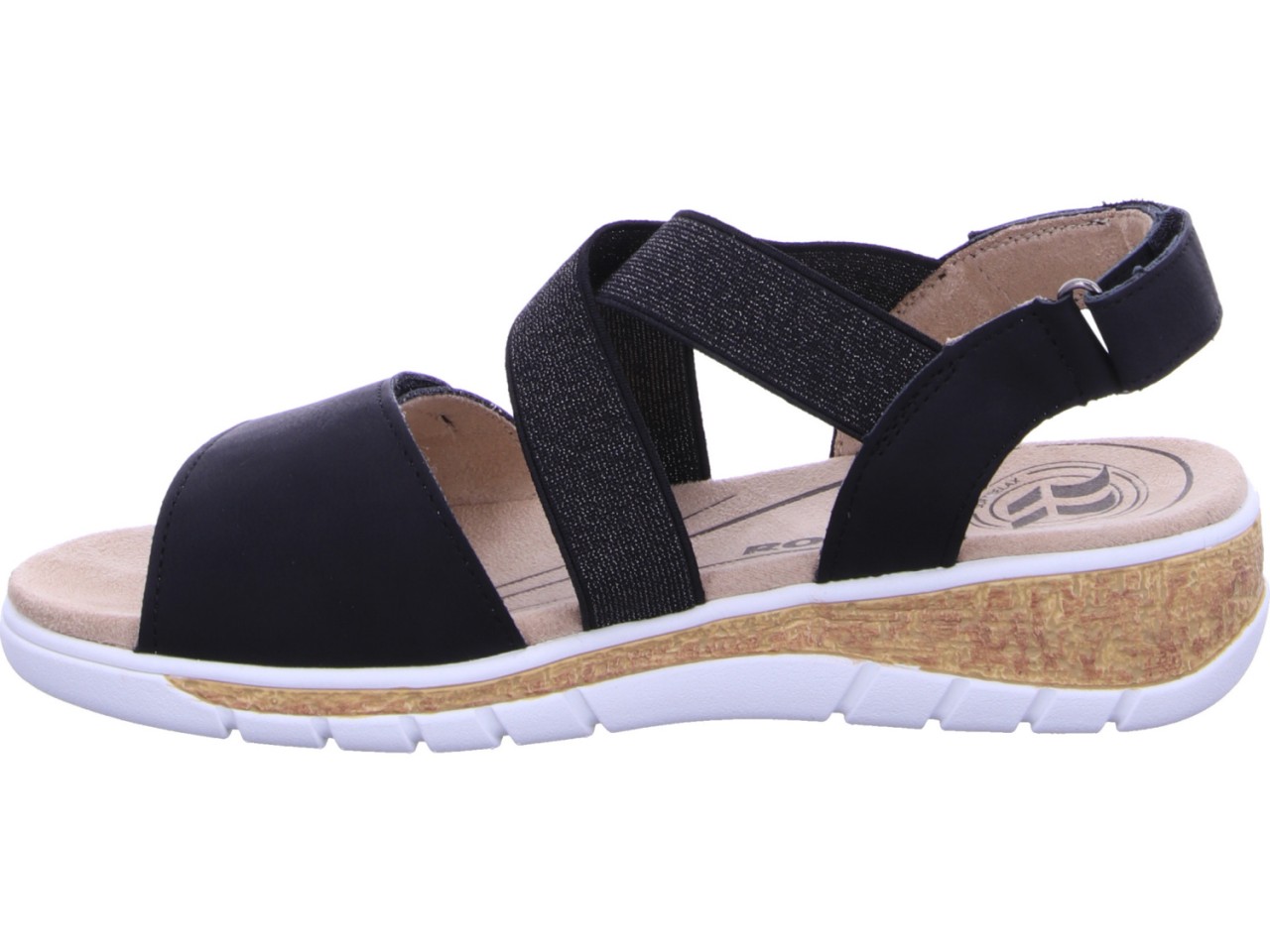 WESTLAND Klassische Sandalen schwarz